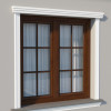 DGS9 Fassadengesims über dem Fenster, Stuckateur Hersteller, Fassadengesims hersteller, Gesimse aus Polen
